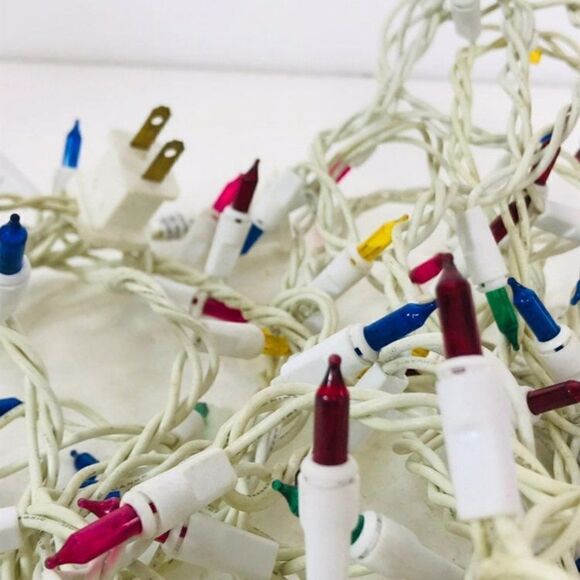 Vintage Christmas Outdoor/indoor Lights 8 yds - Picture 3 of 5